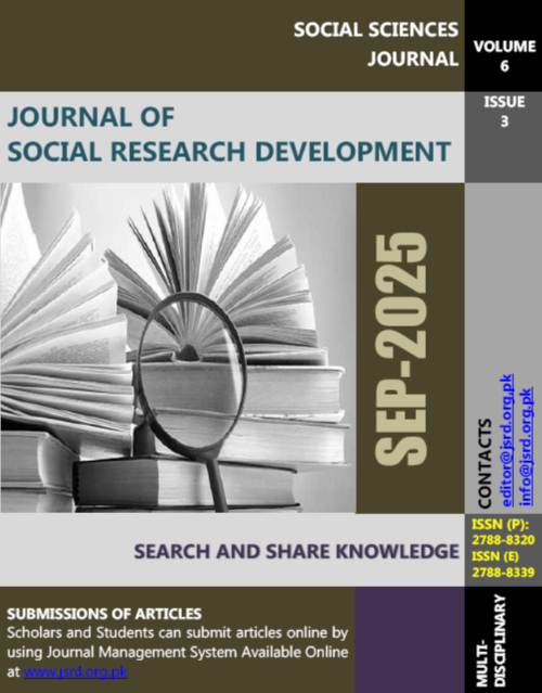 					View Vol. 6 No. 3: SEPTEMBER 2025
				